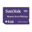 SanDisk - SDMSPD-4096-C11 - 4GB PRO Duo Memory Stick