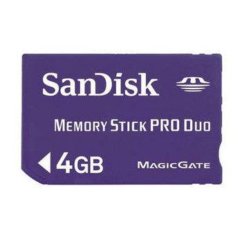 SanDisk - SDMSPD-4096-C11 - 4GB PRO Duo Memory Stick