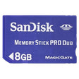 SanDisk - SDMSPD-8192-A11-B2 - 8GB PRO Duo Memory Stick Memory Card