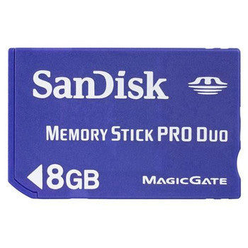 SanDisk - SDMSPD-8192-A11-B2 - 8GB PRO Duo Memory Stick Memory Card