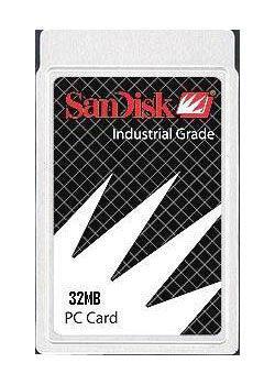 SanDisk - SDP3B-32-201-80 - 32MB Industrial Type II ATA PCMCIA Flash Disk
