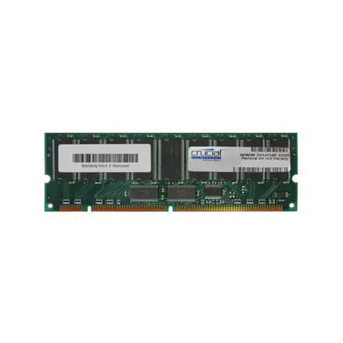 CT32M72S4D7E.18T - Crucial 256MB 133MHz PC133 ECC Unbuffered CL2 168-Pin DIMM Memory Module