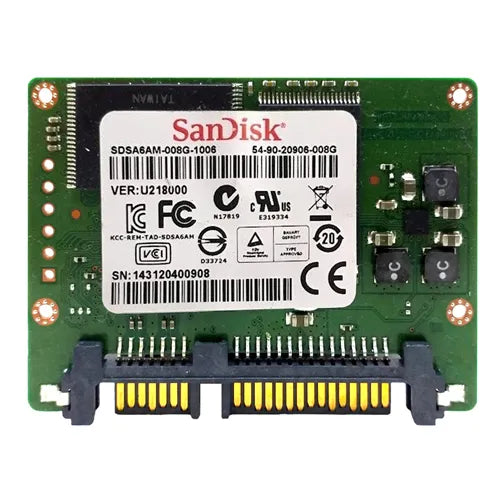 SDSA6AM-008G-1006 HP 8GB Multi-Level Cell SATA 6Gb/s Half Slim Solid State Drive