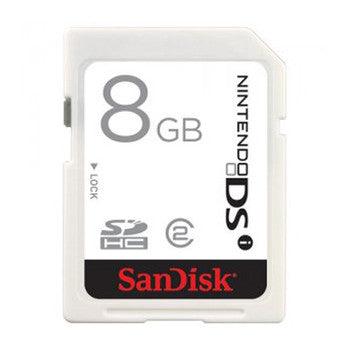 SanDisk - SDSDG-008G-E11 - Nintendo DSi 8GB Class 2 Secure Digital High Capacity (SDHC) Flash Memory Card