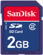 SanDisk - SDSDJ-2048-10PK - 2GB Class 2 Secure Digital (SD) Flash Memory Card (10-Pack)