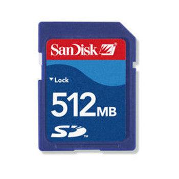 SanDisk - SDSDJ-512-10PK - 512MB Secure Digital (SD) Flash Memory Card (10-Pack)