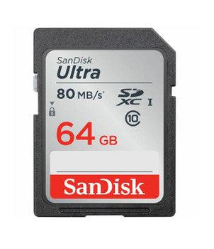 SanDisk - SDSDU-064G-Z46 - Ultra 64GB Class 10 SDXC Flash Memory Card