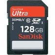 SanDisk - SDSDU-128G-U46 - Ultra 128GB Class 10 SDXC Flash Memory Card