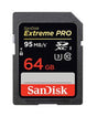 SanDisk - SDSDXP-064G-A46-B2 - Extreme Pro 64GB Class 10 SDXC UHS-I Flash Memory Card
