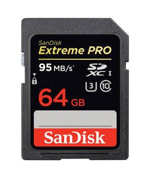 SanDisk - SDSDXP064GA461 - Extreme Pro 64GB Class 10 SDXC UHS-I Flash Memory Card