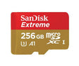 SanDisk - SDSQXAO-256G-GN6MA - Extreme 256GB Class 10 microSDXC UHS-I Flash Memory Card