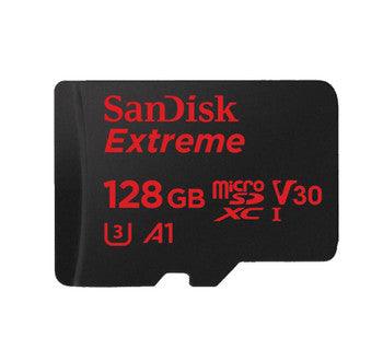 SanDisk - SDSQXBG-128G-ANCMA - Extreme Plus 128GB Class 10 microSDXC UHS-I Flash Memory Card
