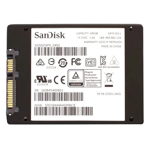 SDSSDXPS-240G-G25 SanDisk Extreme PRO 240GB SATA 6Gb/s 2.5-Inch Solid State Drive