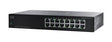 Cisco - SF100-16-UK - Unmanaged Rack-Mount Switch - 16 Ports - Fast Ethernet - 10/100Base-TX - 2 Layer Supported - Power Supply -