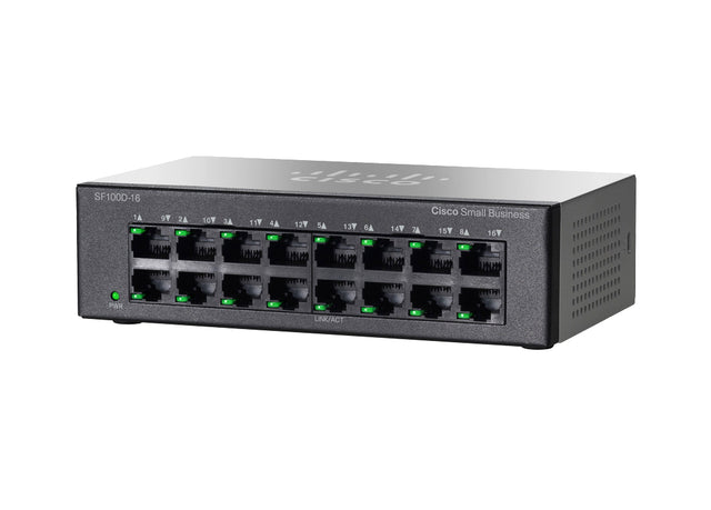 SF100D-16 - Cisco Small Business 100 Series 16-Ports FE Switch