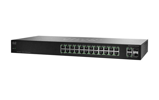 SF102-24 - Cisco Small Businesses 100 24-Ports RJ-45 Unmanaged Switch