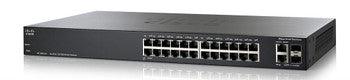 Cisco - SF20024FPNA - SF200E 24-Ports 10/100Base-TX Ethernet 2x Combo Gigabit SFP Port Ethernet Switch
