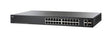 Cisco - SF220-24-K9-CN - 220 Series SF220-24-Ports 10/100 Rack-mountable managed Desktop Switch with 2x combo Gigabit SFP Ports