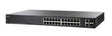 Cisco - SF220-24-K9-EU - SF220-24 24-Port 10/100 Smart Plus Switch - 24 Ports - Manageable - 10/100Base-TX 10/100/1000Base-T 1000Base-X - 2 Layer Suppor