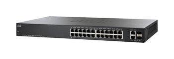 Cisco - SF220-24P-K9-CN-RF - 220 Series SF220-24P 24-Ports 10/100 PoE Rack-mountable Managed Switch
