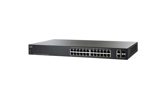 SF220-24P-K9-NA-RF - Cisco Small Business 220 24-Ports PoE+ FE Switch