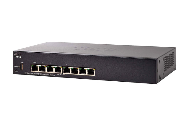 SF350-08-K9-NA - Cisco Small Business 350 Series 8-Ports FE Switch