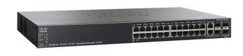 Cisco - SF500-24 - SF500 24-Ports 10/100 Stackable Managed Switch