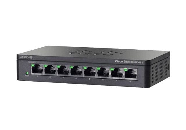 SF90D-08 - Cisco Small Business 90 Series 8-Ports FE Switch
