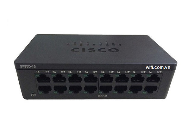 SF95D-16-SG - Cisco Small Business 95 Series 16-Ports FE Switch
