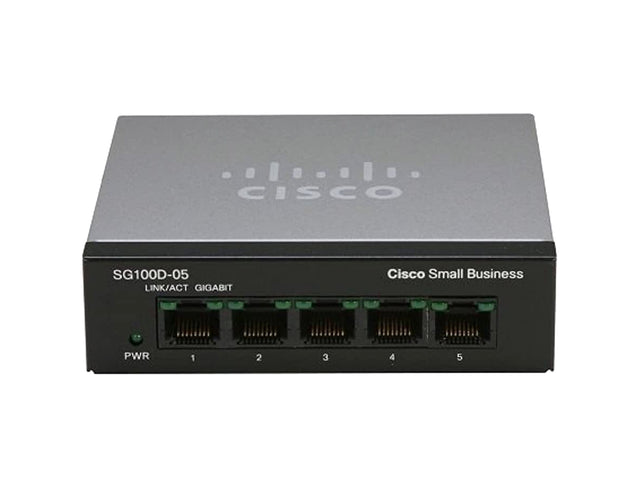 SG100D-05-NA-RF - Cisco Small Business SG100D-05 5-Ports GE Switch