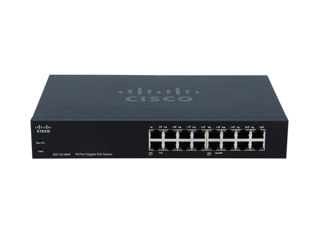 SG110-16HP-NA - Cisco Small Business SG110-16HP 16-Ports PoE GE Switch