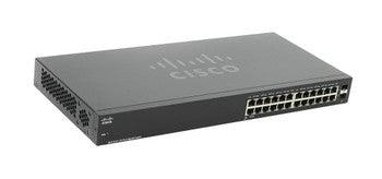 Cisco - SG110-24HP - Small Business 24-Ports SFP 10/100/1000Base-T PoE Unmanaged Layer 2 Rack-mountable Gigabit Ethernet Switch