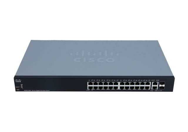 SG250-26HP-K9NA-RF - Cisco Small Business 250 24P PoE+ RJ-45 L3 Switch