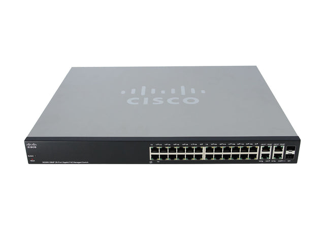 SG300-28MP-K9UK-RF - Cisco Small Business 300 28P PoE+ RJ-45 L3 Switch