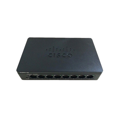 SG95D-08-SG Cisco 95 SG95D-08 8 x 1000Base-T Layer 2 Unmanaged Gigabit Ethernet Network Switch