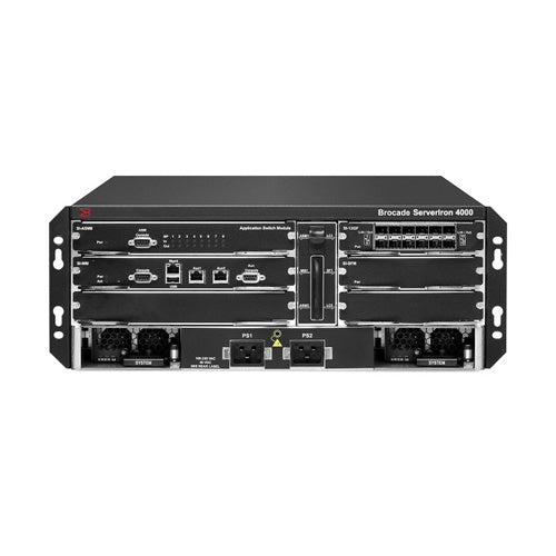 SI-4000-PREM Brocade ServerIron ADX 4000 Series 24 x Ports SFP + 8 x Ports XFP Layer 3 Managed Gigabit Ethernet Switch