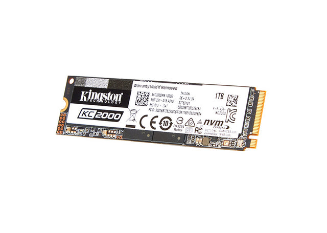 KC2000 Series 1TB Triple-Level Cell PCI Express NVMe 3.0 x4 3D NAND M.2 2280 Solid State Drive