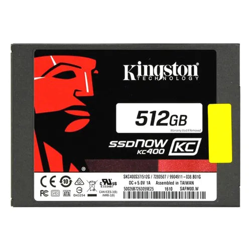 SKC400S37/512G Kingston SSDNow KC400 Series 512GB SATA 6Gb/s 2.5-Inch Solid State Drive
