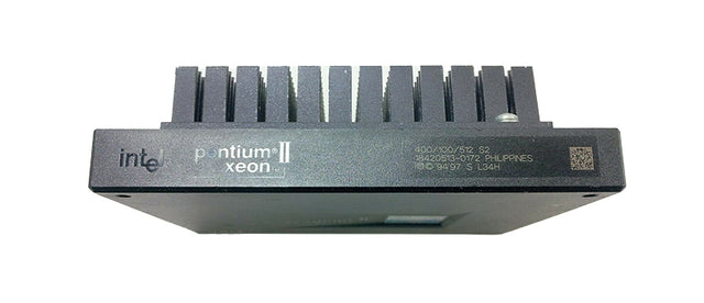 SL34H - Intel Pentium II Xeon 400MHz 100MHz FSB 512KB L2 Cache Socket SECC Processor