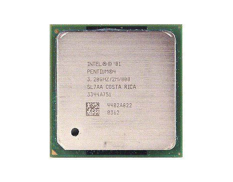 Pentium 4 Extreme Edition 3.2GHz 800MHz FSB 512KB L2 Cache Socket PPGA478 Notebook Processor