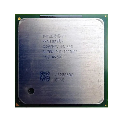 SL7PN Intel Pentium 4 540 Single-Core 3.2GHz 800MHz FSB 1MB L2 Cache Socket PGA478 Processor
