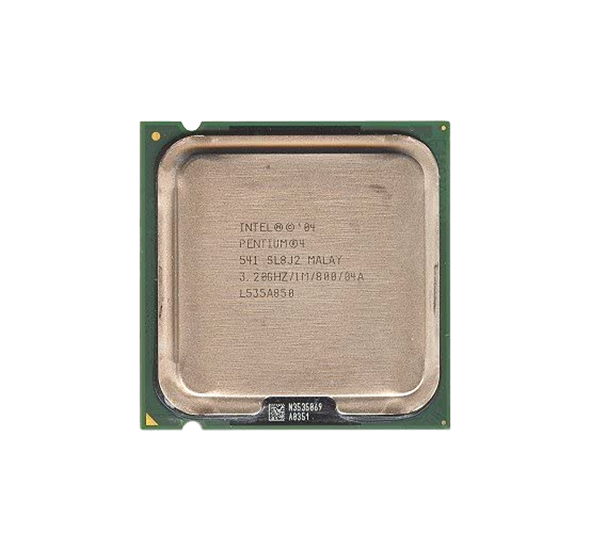SL7PX - Intel Pentium 4 541 3.20GHz 800MHz FSB 1MB L2 Cache Socket PLGA775 Processor Supporting HT Technology