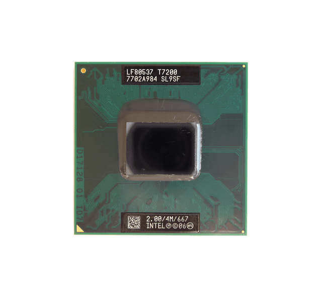 SL9SF - Intel Core 2 Duo T7200 2.00GHz Socket PGA478 667MHz FSB 4MB L2 Cache Processor