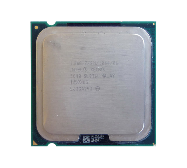 SL9TW - Intel Xeon Dual Core 3040 1.86GHz 2MB L2 Cache 1066MHz FSB Socket LGA-775 65NM 65W Processor