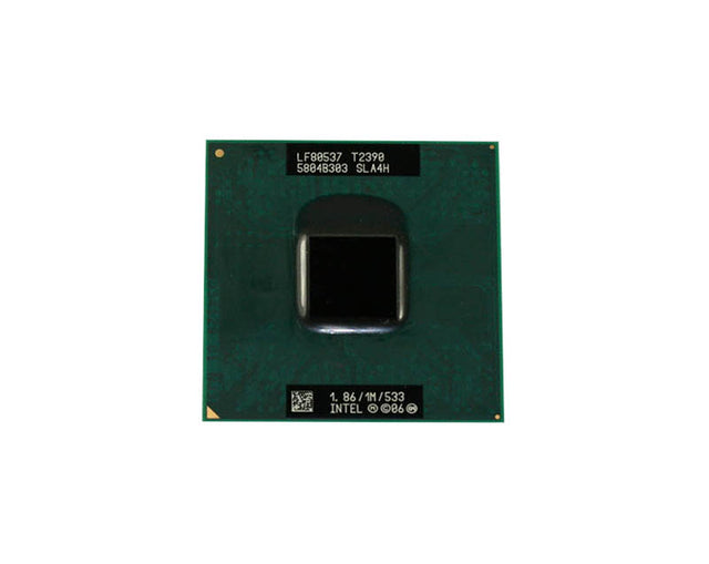 SLA4H - Intel Pentium T2390 Dual Core 1.86GHz 533MHz FSB 1MB L2 Cache Socket PPGA478 Notebook Processor