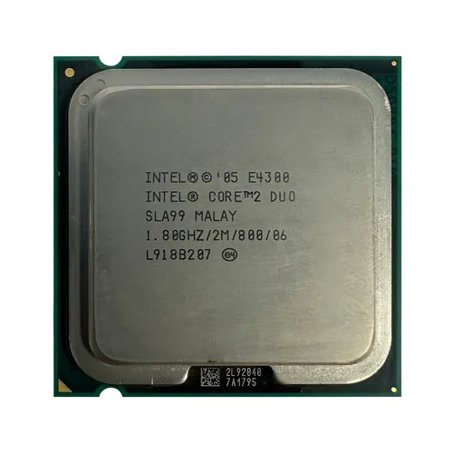 SLA5G Intel Core 2 Duo E4300 Dual-Core 1.80GHz 800MHz FSB 2MB L2 Cache Socket LGA775 Processor