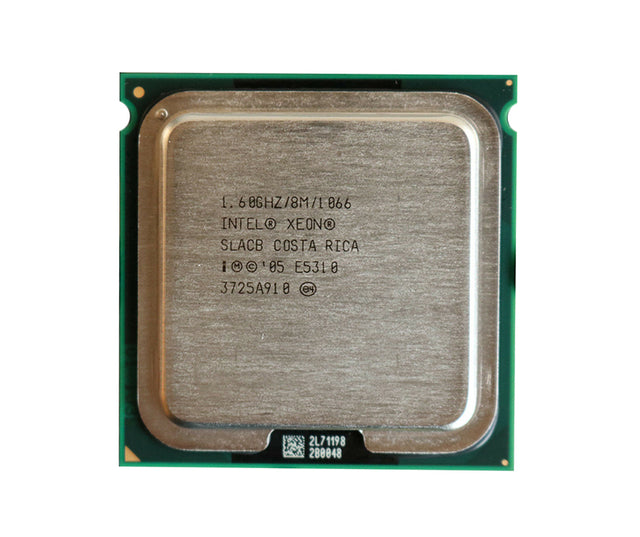 SLACB - Intel Xeon E5310 Quad Core 1.6GHz 8MB L2 Cache 1066MHz FSB Socket LGA771 65NM 80W Processor