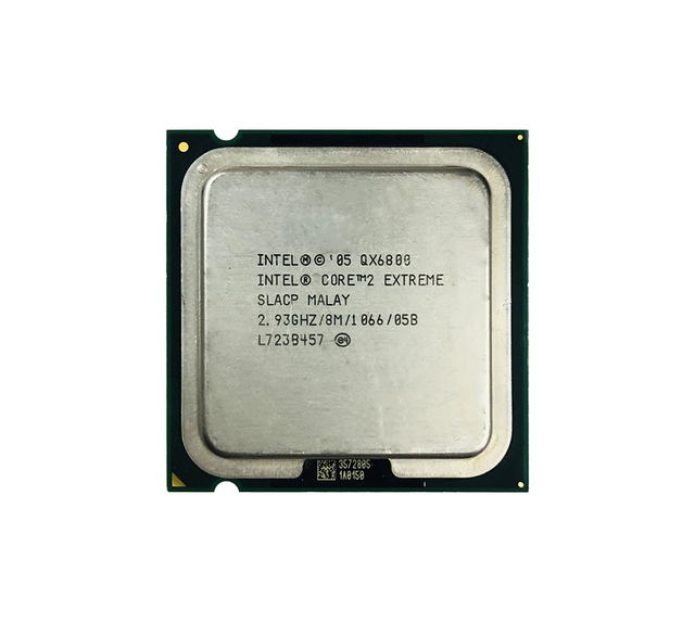 SLACP - Intel Core 2 Extreme QX6800 Quad Core 2.93GHz 1066MHz FSB 8MB L2 Cache Socket LGA775 Desktop Processor