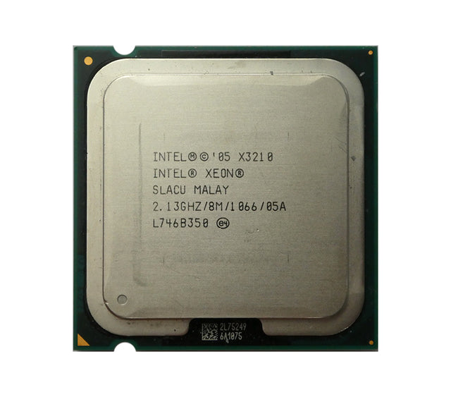 SLACU - Intel Xeon X3210 Quad Core 2.13GHz 8MB L2 Cache 1066MHz FSB LGA775 65NM Processor