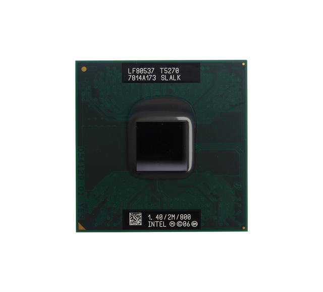 SLALK - Intel Core 2 Duo T5270 1.40GHz 800MHz FSB 2MB L2 Cache Socket PPGA478 Notebook Processor